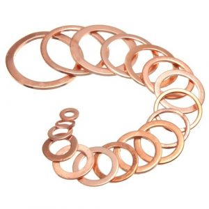 Copper washers din7603