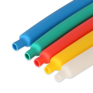 Heat-shrinkable tubing without glue layer